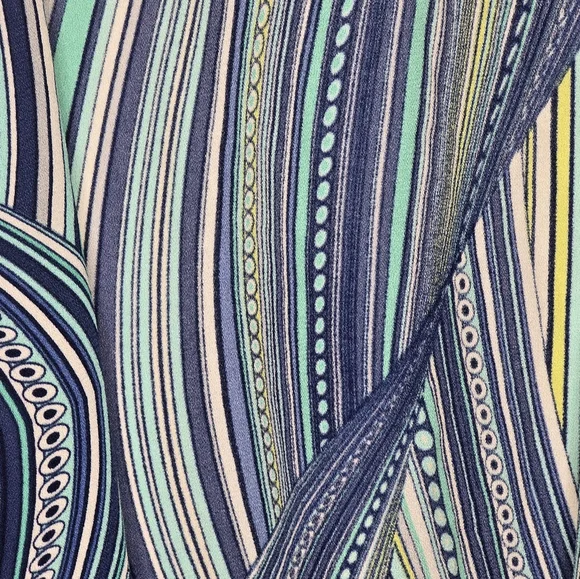 Teal Open Front Cardigan - Picture 3 of 7